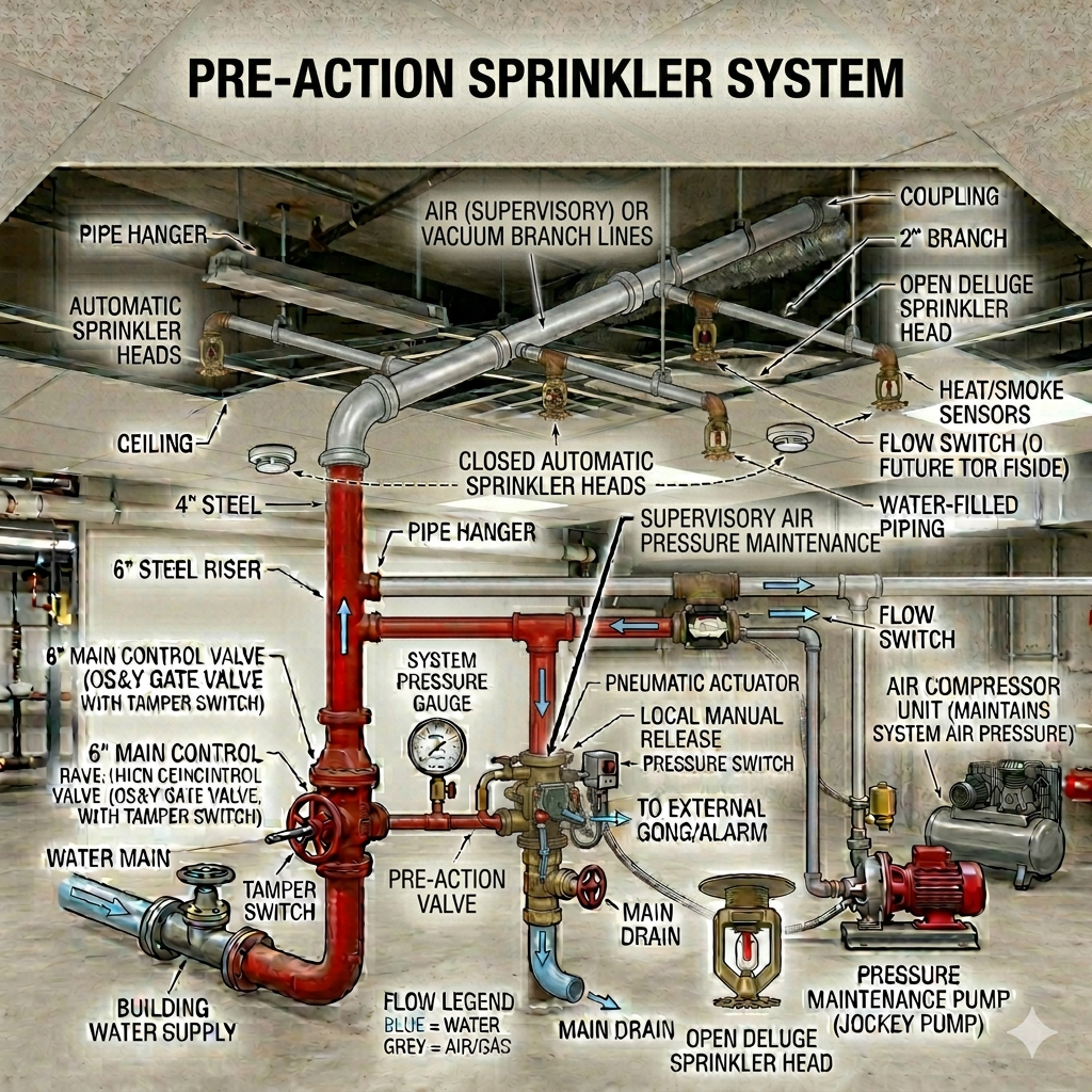 preaction sprinkler system