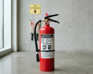 Clean agent extinguishers