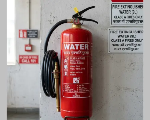 water fire extinguisher