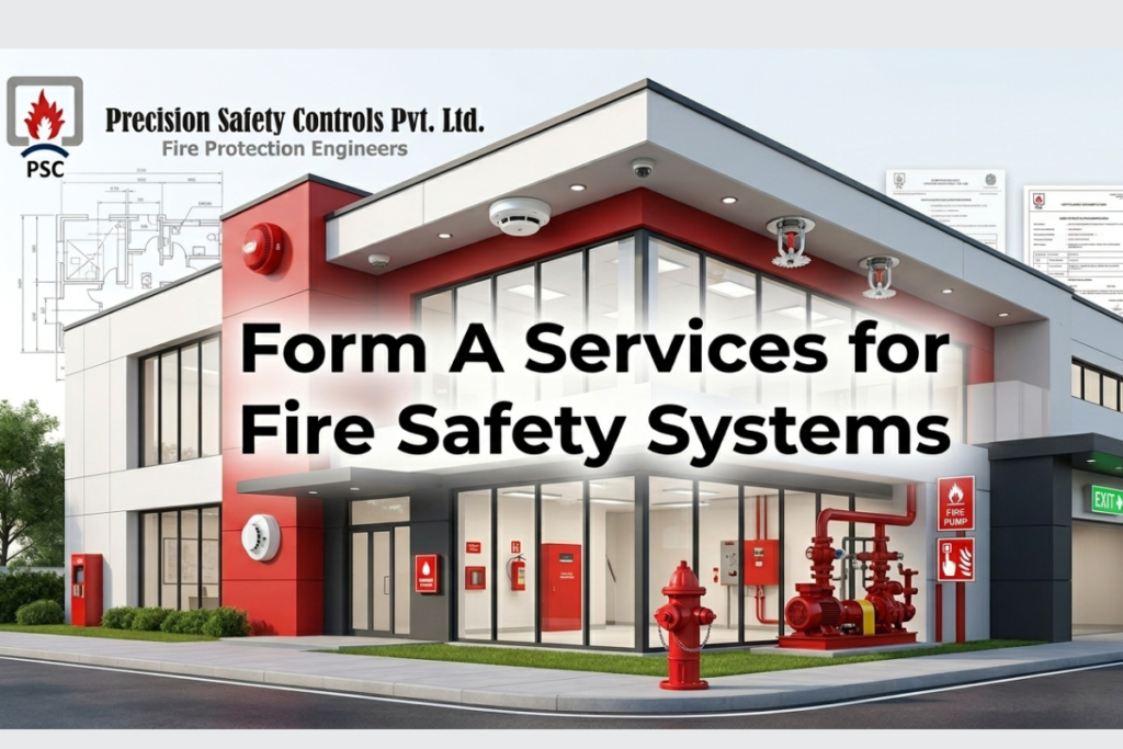 form a services for fire safety system