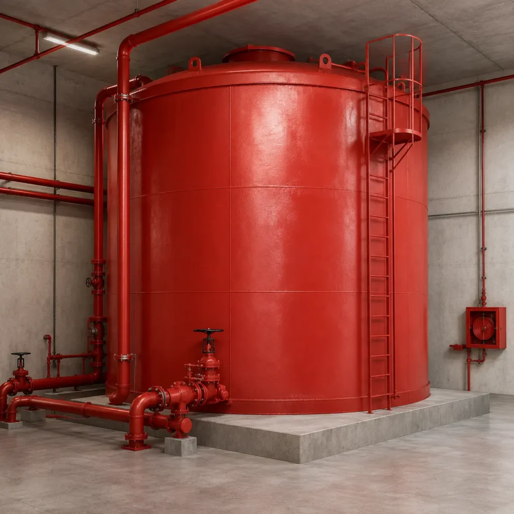 Fire Hydrant System Water Tank