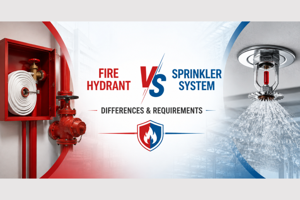 Fire Hydrant vs Fire Sprinkler