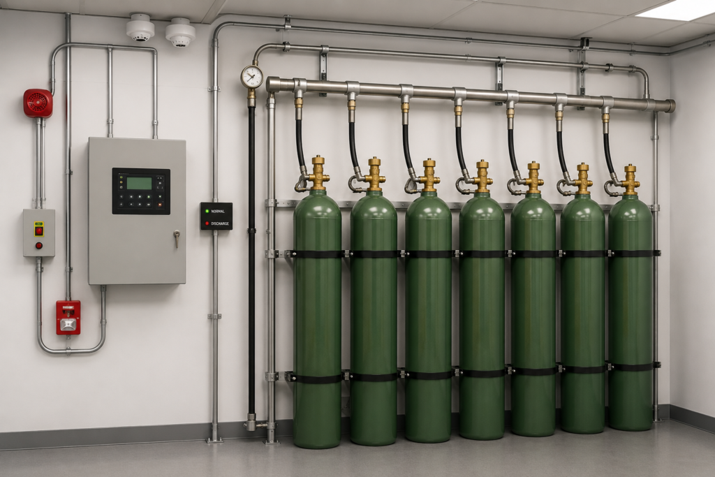 Inert Gas Suppression System